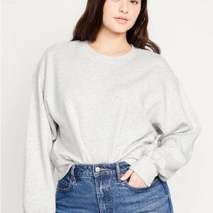 Gray Crewneck Sweatshirt